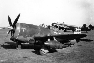 P-47 Thunderbolt with Drop tanks