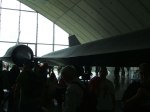 SR-71 fuselage; Elegant but menacing.