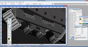 Cutaway View of the Tracked Drive System of the MCS Mark 6