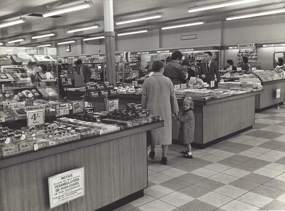 Woolworths in the 1960s